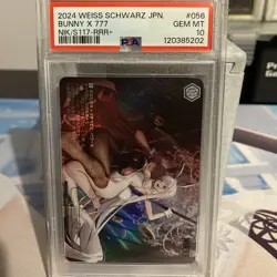 Nikke Weiss Schwarz Bunny X 777 RRR+ PSA 10 - Image 2