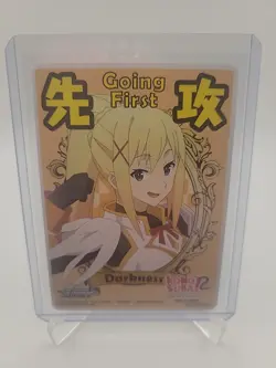 Weiss Schwarz Konosuba Darkness Going First Promo English Anime Trading Card - Image 1