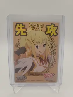 Weiss Schwarz Konosuba Darkness Going First Promo English Anime Trading Card - Image 2