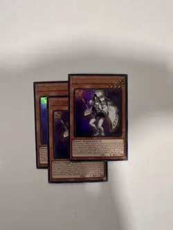 3 x Weiss, Lightsworn Archfiend MP25-EN186 Ultra Rare 1st Ed YuGiOh Playset NM - Image 1