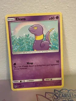 Ekans Hidden Fates 25/68 NM-M Common Pokemon Card - Image 1