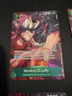 One Piece TCG Paramount War Monkey.D.Luffy OP02-041 R Alternate Art Card NM - Image 4