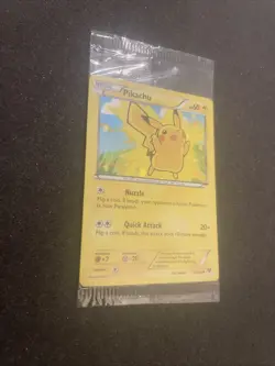 Pokemon Card - Pikachu XY 42/146 - Holo - Movie Promo - Factory Sealed - Image 2