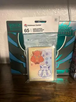 Pokemon Center: Vulpix Seasons Card Sleeves (65 Sleeves) Sealed NEW - Image 1