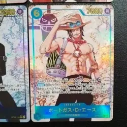 Luffy Roger Ace Sabo Secret Parallel 4 One Piece Cards - Image 5