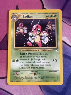Ledian 39/111 - Neo Genesis - Pokemon Card - Image 1
