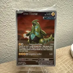 Iron Thorns 098 Temporal Forces ETB Sealed mint pack Promo Pokemon Card - Image 3