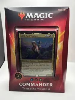 Mtg: Timeless Wisdom Commander Deck (NEW, Sealed) - Image 1