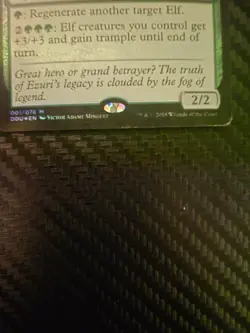 MTG Ezuri, Renegade Leader - Foil, Light Play, English Duel Decks: Elves vs. Inv - Image 3
