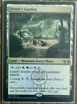 Magic MTG Streets of New Capenna Jetmir's Garden 250 NM/NP - Image 1