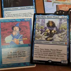 Naru Mythic Rare ***WIZARDS Flashy*** TRIBAL Custom Complete COMMANDER DECK MTG - Image 1