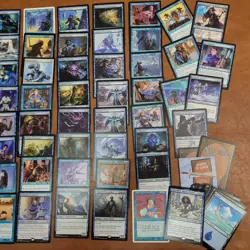 Naru Mythic Rare ***WIZARDS Flashy*** TRIBAL Custom Complete COMMANDER DECK MTG - Image 2