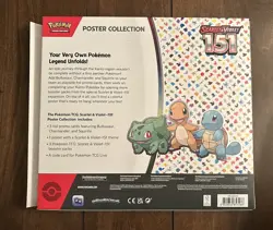 Pokemon 151 Poster Collection (Opened just Poster & Promo Cards No Packs) READ 820650853166 - Image 2