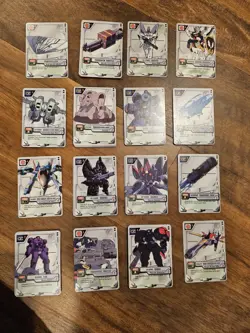 Gundam M.S. War TCG Bulk Lot of Cards: 150+ - Image 3