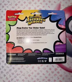 Pokemon Ascended Heroes Tech Sticker Collection Gastly New Sealed IN-HAND - Image 4