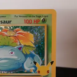 VENUSAUR Celebrations Classic Series POKEMON Holo 2021 Trading Card 15/102 - Image 4