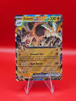 Pokemon TCG Golem ex #076/165 SV: Scarlet & Violet 151 Near Mint or Better - Image 1