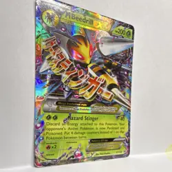 M Beedrill EX Mega Promo Foil XY158 XY Holo Card pokemon - Image 4