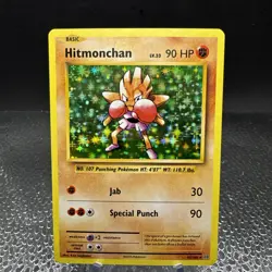 Pokemon TCG Hitmonchan 62/108 XY Evolutions – Holo Rare NM (b) - Image 1