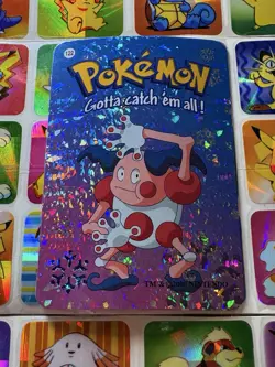 Pokemon 151 Vintage Pocket Monsters Vending HOLO Prism Sticker 2000 Nintendo - Image 3