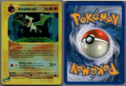 2003 Pokemon, Skyridge, #1/144 Aerodactyl, Reverse Holo Rare - Image 1