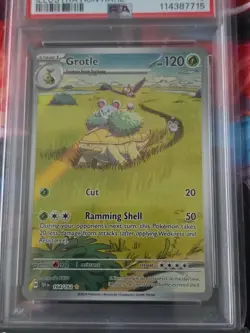 Pokemon TCG Grotle 164/162 Temporal Forces PSA 10 - Image 3