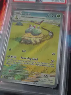 Pokemon TCG Grotle 164/162 Temporal Forces PSA 10 - Image 4