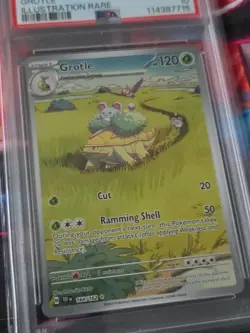 Pokemon TCG Grotle 164/162 Temporal Forces PSA 10 - Image 5