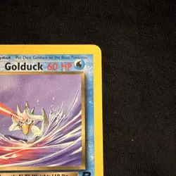 Pokemon TCG Dark Golduck Uncommon Team Rocket 37/82 Unlimited 2000 - Image 3
