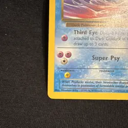 Pokemon TCG Dark Golduck Uncommon Team Rocket 37/82 Unlimited 2000 - Image 5
