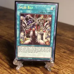 Yugioh - Sales Ban BACH-EN063 1st Ed Secret Rare MINT - Exact card pictured! - Image 1