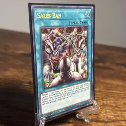 Yugioh - Sales Ban BACH-EN063 1st Ed Secret Rare MINT - Exact card pictured! - Image 2