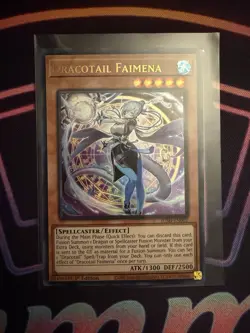 Yu-Gi-Oh! Dracotail Faimena JUSH-EN002 Ultra Rare N.M - Image 1