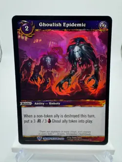 World of Warcraft TCG Caverns of Time Treasure Set Singles - You Pick - Image 5