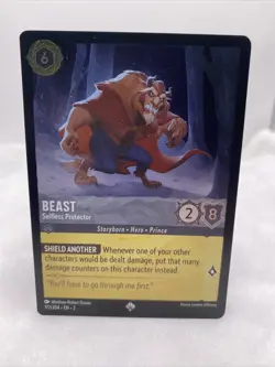 Beast, Selfless Protector Foil - EN2 172 - NM - Disney Lorcana TCG - Image 1