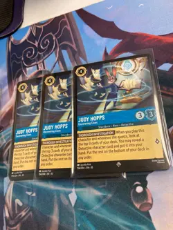 Judy Hopps - Uncovering Clues Whispers Well 4x x4 Disney Lorcana Playset - Image 1