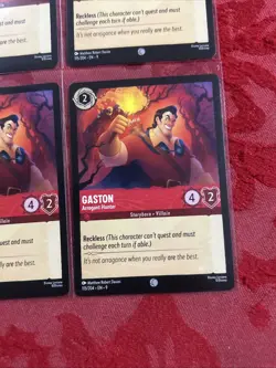 4X Disney Lorcana Fabled - Gaston - Arrogant Hunter - 115/204 x4 - Image 5
