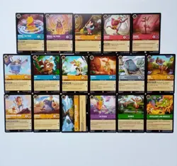 DISNEY LORCANA 17 CARD WINNIE THE POOH COLLECTOR'S SET - Image 1