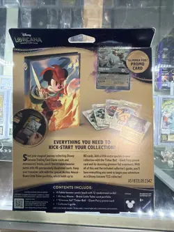 New Disney Lorcana: Fabled Collection Starter Set Glimmer Foil Promo Booster - Image 2