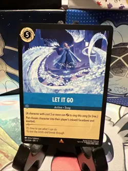 Let It Go Disney Lorcana The First Chapter 163/204 NM Rare - Image 1