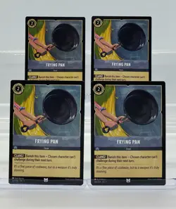 Disney Lorcana Frying Pan 202/204 The First Chapter Uncommon 4 Cards Set - Image 1