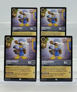 Disney Lorcana Donald Duck - Musketeer 177/204 The First Chapter Uncommon 4 Card - Image 1