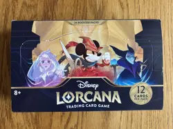 💫Disney Lorcana The First Chapter Booster Box 1st Print Run (050523CM1) 💫RARE - Image 1