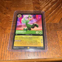 Disney Lorcana TCG Clarabelle Light On Her Hooves Card 84/204 Shimmering Skies - Image 1