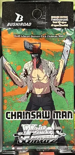 Chainsaw Man Weiss Schwarz English Booster Pack - Image 1
