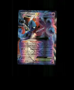 FAN-ART READ DESCRIPTION BELOW HOLO Deoxys Card Deoxys Pokemon Card p3 - Image 1