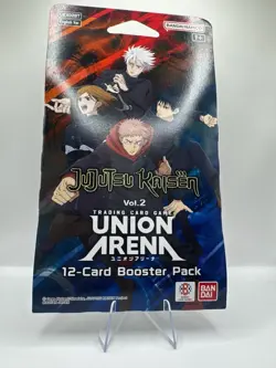 Jujutsu Kaisen Vol. 2 Union Arena 12 Card Booster Pack New - Image 1
