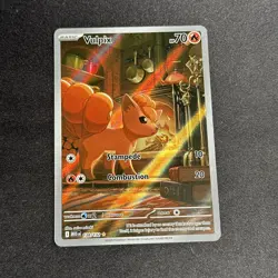 Vulpix 138/132 Holo Illustration Rare Mega Evolution Pokemon Card - Image 1