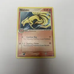 Pokemon Ninetales 38/106 EX Emerald Uncommon Stage 1 HP80 Regular Card - Image 1