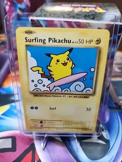 Pokemon TCG Surfing Pikachu Card 111/108 Pikachu TCG - Image 1